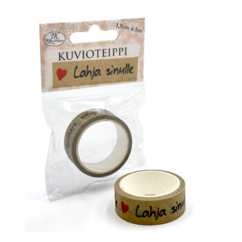 Kuvioteippi 1,5x5m, 3902 Natur