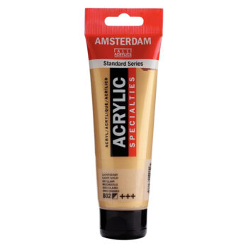 Amsterdam akryyliväri 120ml 802 Light Gold