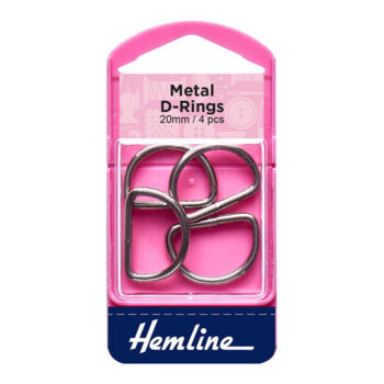 Hemline D-rengas 20mm 4kpl