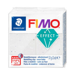 Fimo Effect massa 57g, 003 White Granit UUTUUS VÄRI!