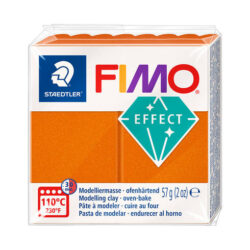 Fimo Effect massa 57g, 41 Metallic Orange UUSI VÄRI!
