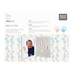 Rico Design Baby Art Set, Kehys-kädenjälkisetti