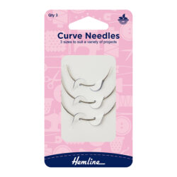 Hemline käyräneula 3kpl