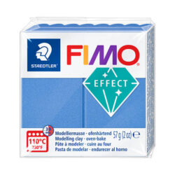 Fimo Effect massa 57g, 31 Metallic Blue UUSI VÄRI!