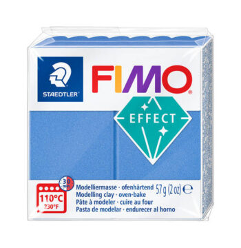 Fimo Effect massa 57g, 31 Metallic Blue UUSI VÄRI!