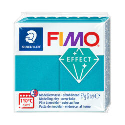 Fimo Effect massa 57g, 36 Metallic Turquoise UUSI VÄRI!