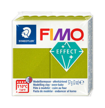 Fimo Effect massa 57g, 51 Metallic Green UUSI VÄRI!