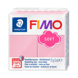 Fimo Soft massa 57g, T21 Strawberry Cream UUSI VÄRI!