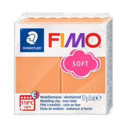 Fimo Soft massa 57g, T41 Papaya Sorbet UUSI VÄRI!