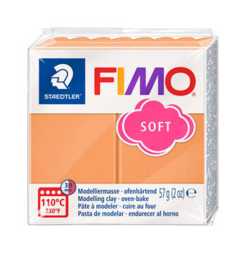 Fimo Soft massa 57g, T41 Papaya Sorbet UUSI VÄRI!