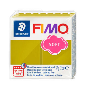 Fimo Soft massa 57g, T51 Beach Grass UUSI VÄRI!