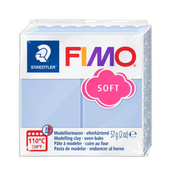 Fimo Soft massa 57g, T31 Serenity Blue UUSI VÄRI!