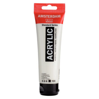 Amsterdam akryyliväri 120ml 105 Titanium White