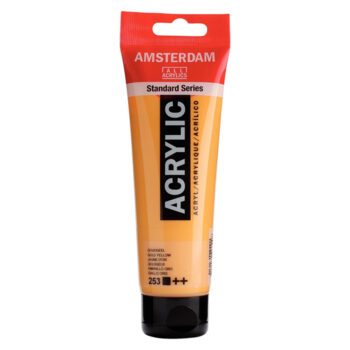 Amsterdam akryyliväri 120ml, 253 Gold Yellow