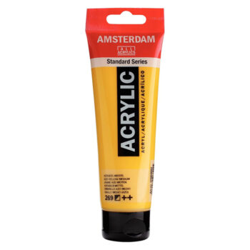 Amsterdam akryyliväri 120ml, 269 Azo Yellow Medium