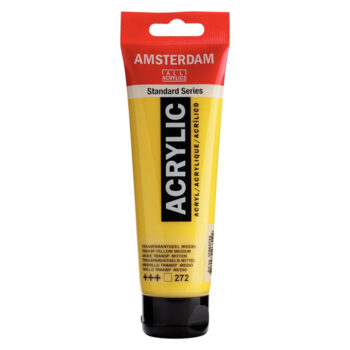 Amsterdam akryyliväri 120ml 272 Transparent Yellow Medium