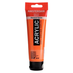 Amsterdam akryyliväri 120ml, 276 Azo Orange