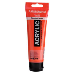 Amsterdam akryyliväri 120ml 398 Naphthol Red Light