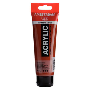 Amsterdam akryyliväri 120ml 411 Burnt Sienna