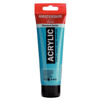 Amsterdam akryyliväri 120ml 522 Turquoise Blue