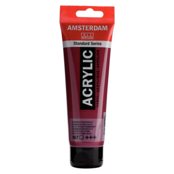 Amsterdam akryyliväri 120ml 567 Permanent Red Violet