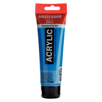 Amsterdam akryyliväri 120ml 582 Manganese Blue Phthalo