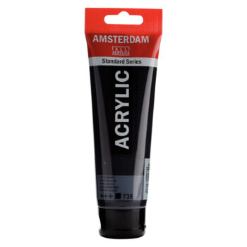 Amsterdam akryyliväri 120ml 735 Oxide Black