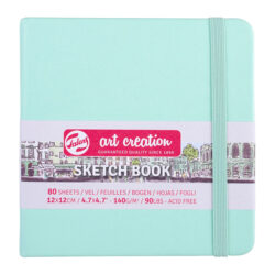 Talens Art Creation Sketch book 12 x 12cm, Minttu