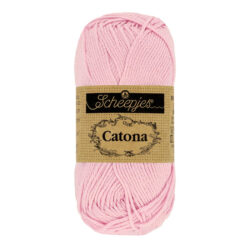 Scheepjes Catona puuvillalanka 50g, 246 pinkki