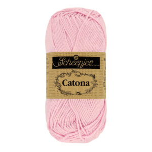 Scheepjes Catona puuvillalanka 50g, 246 pinkki