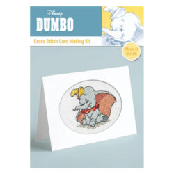 Ristipistotyö kortti 12x18cm, Disney Dumbo
