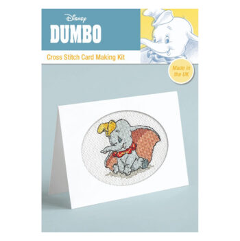 Ristipistotyö kortti 12x18cm, Disney Dumbo