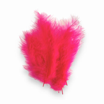 Höyhenet 10-15cm, pinkki 15kpl