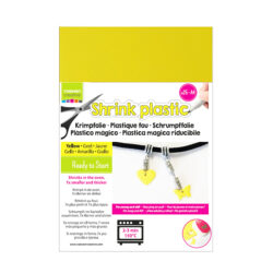 Vaessen Creative Kutistemuovi A4, Keltainen