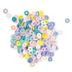 Pehmeät massahelmet 6mm, Pastelli lajitelma