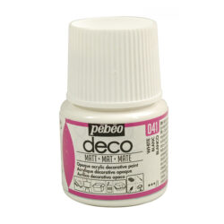 Pebeo Deco Matt akryylimaali 45ml, 041 White