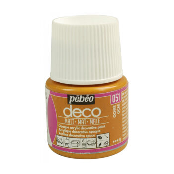 Pebeo Deco Matt akryylimaali 45ml, 051 Ochre