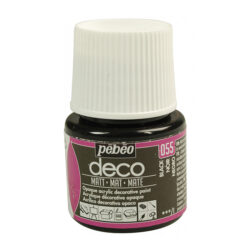 Pebeo Deco Matt akryylimaali 45ml, 055 Black