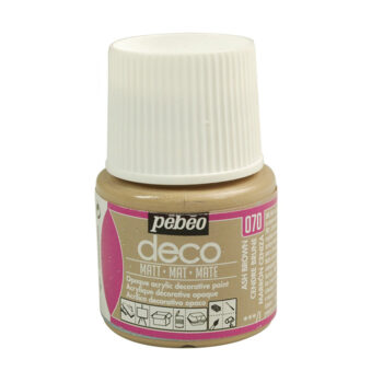 Pebeo Deco Matt akryylimaali 45ml, 070 Ash Brown