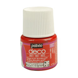 Pebeo Deco Matt akryylimaali 45ml, 083 Cherry Red