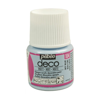 Pebeo Deco Matt akryylimaali 45ml, 104 Sky Blue