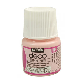 Pebeo Deco Matt akryylimaali 45ml, 109 Light Pink