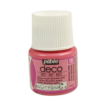 Pebeo Deco Matt akryylimaali 45ml, 110 Bengale Pink