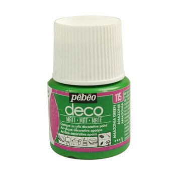 Pebeo Deco Matt akryylimaali 45ml, 115 Amazonia Green