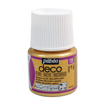 Pebeo Deco Pearl akryylimaali 45ml, 119 Gold