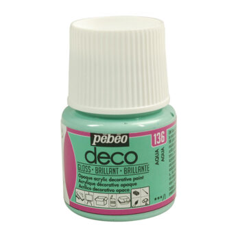 Pebeo Deco Gloss akryylimaali 45ml, 136 Aqua
