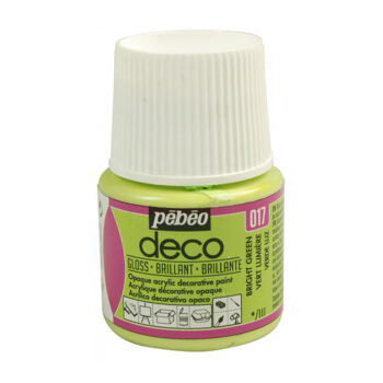 Pebeo Deco Gloss akryylimaali 45ml, 017 Bright Green