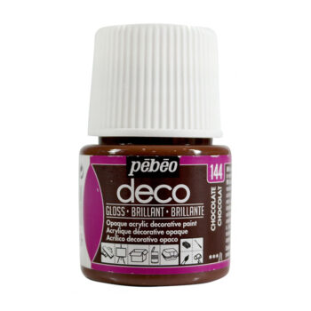 Pebeo Deco Gloss akryylimaali 45ml, 144 Chocolate