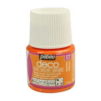 Pebeo Deco Gloss akryylimaali 45ml, 122 Orange