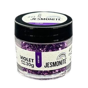 Jesmonite Glitter Chips 30g, Violet